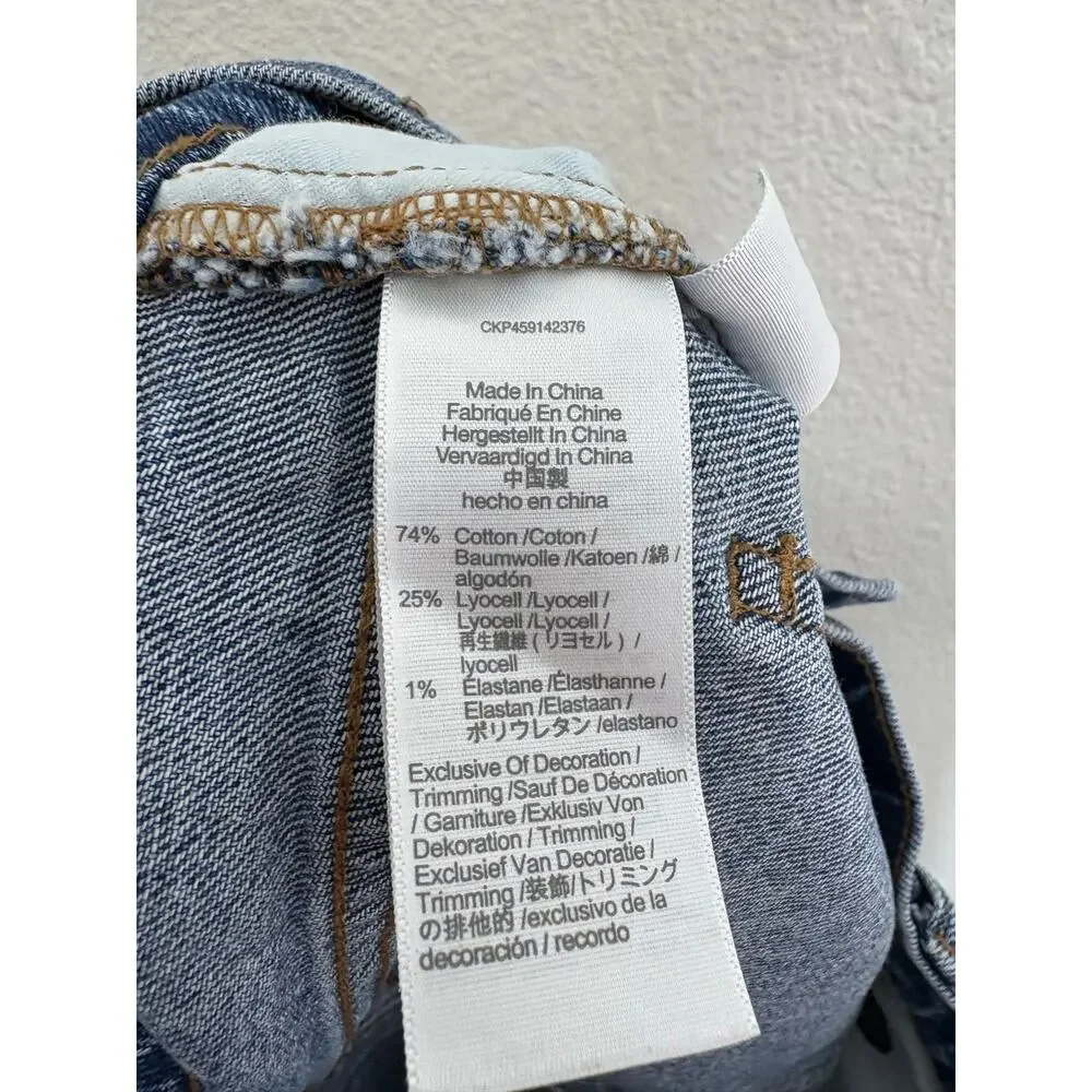 Madewell The Perfect Jean Short Size 27 in Burnett Wash Tencel Lyocell ND180